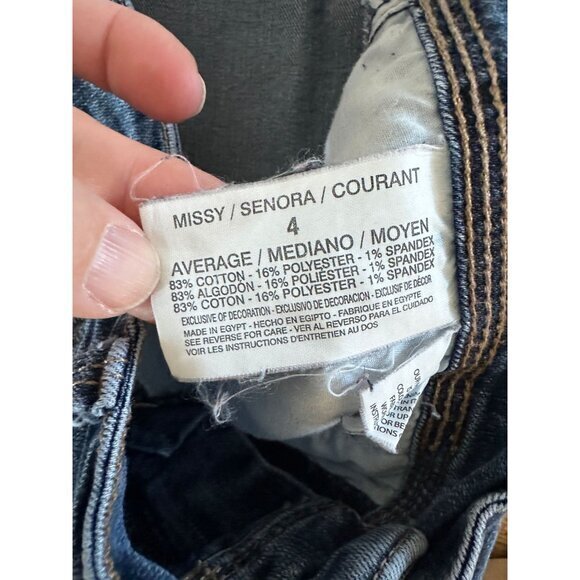 Gloria Vanderbilt Women's All Around Slimming Jeans size 4 straight leg - Picture 7 of 8